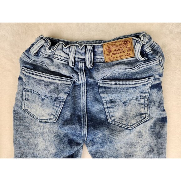 Diesel Kids Youth Boys Blue Jogger Pants Size 10 Stretchy Waist - Picture 10 of 15